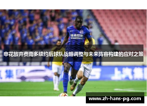 申花放弃费南多续约后球队战略调整与未来阵容构建的应对之策
