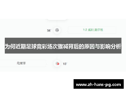 为何近期足球竞彩场次骤减背后的原因与影响分析